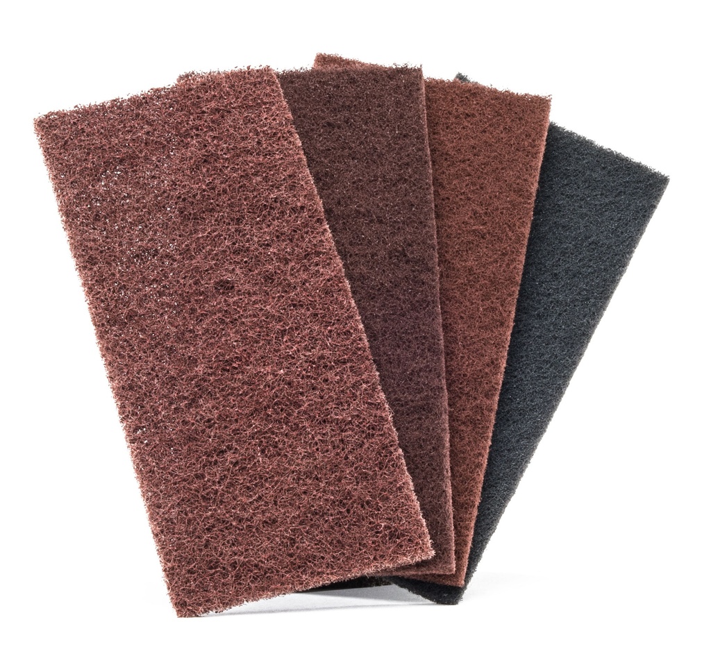 TAMPON ABRASIF 120 x 280 S/C GRIS TFIN