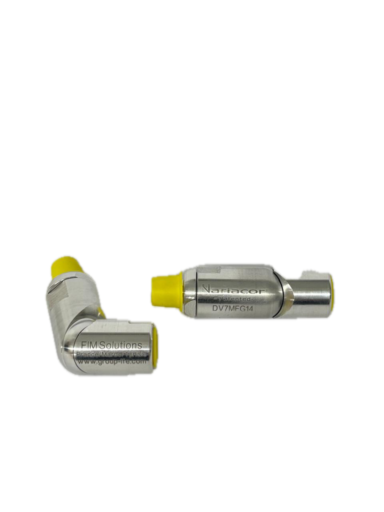 RACCORD LIBREMENT ORIENTABLE sur 360° , passage 7mm,