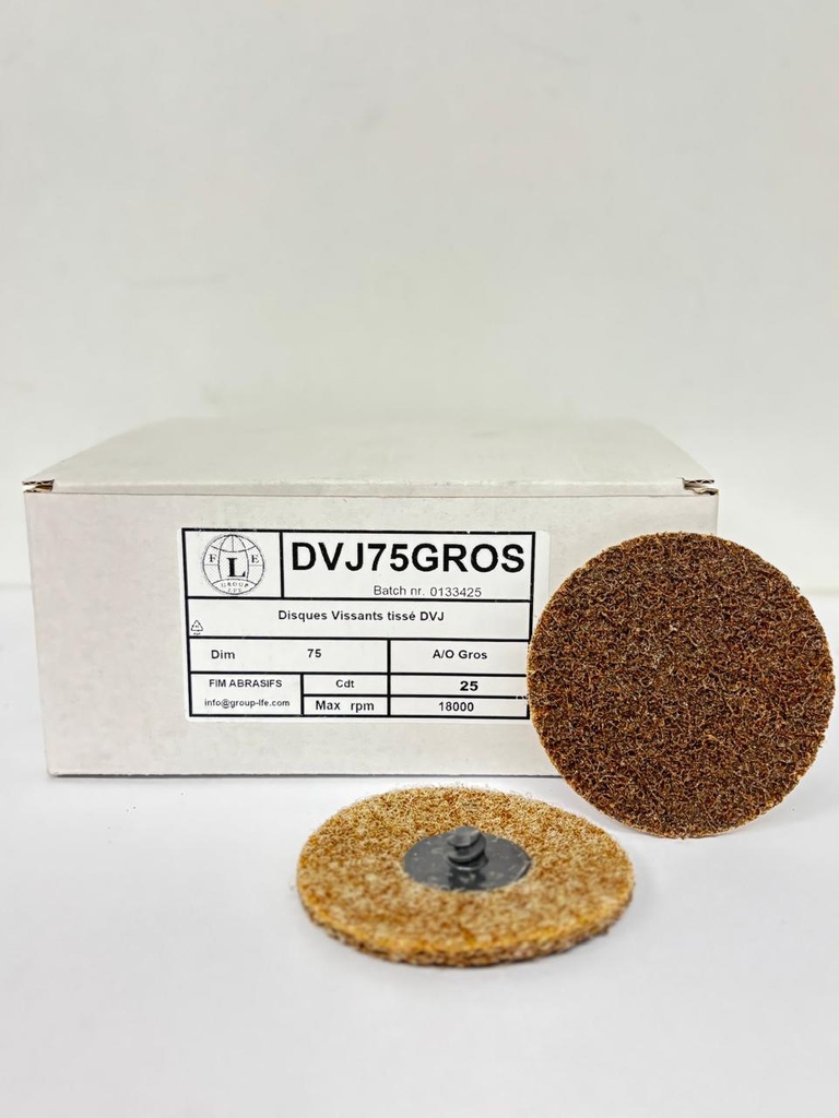 Disques Vissants tissé DVJ 75mm A/O Gros