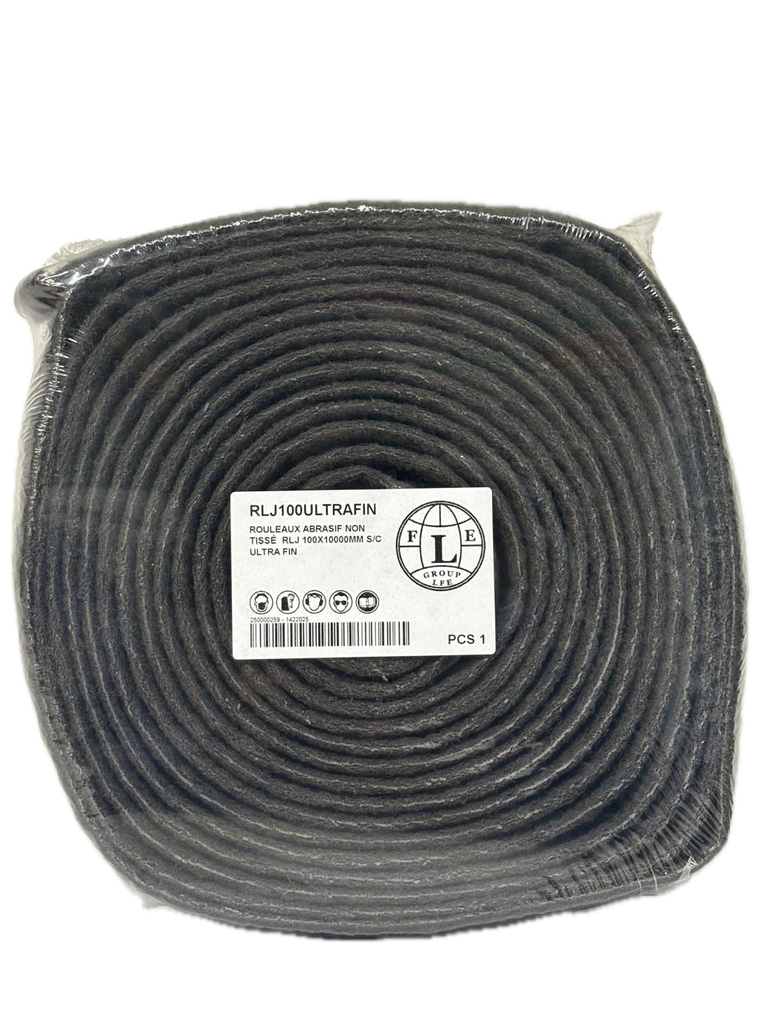 Rouleaux Abrasif non tissé  RLJ 100X10000mm S/C Ultra Fin