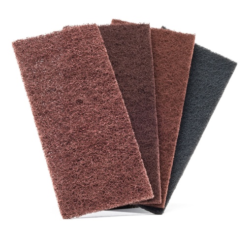 [BIBNHP003] TAMPON ABRASIF 120 x 280 S/C GRIS TFIN