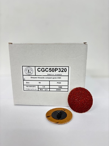 [CGC50P320] ROLOCS COMPACT GRAIN CO DIAM 50 GR320