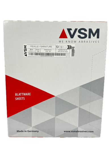 [VSMA2GA10Y020] FEUILLE / GARNITURE     CP918 A 230 x  280   grain 1000