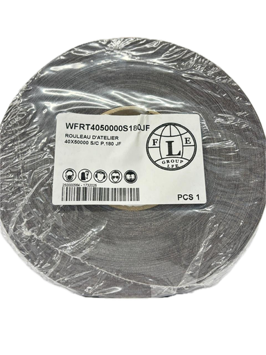 [WFRT4050000S180JF] ROULEAU DE TOILE 38 x 50 M GRAIN 180 CARBURE DE SILICIUM