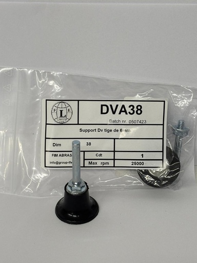 [DVA38] Support Dv tige de 6mm 38mm 