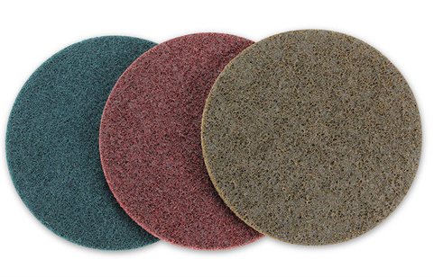 [RF6080609] DISQUE NYLON DIAM 120mm EP 8mm ALES 10mm ROUGE VERY FINEDNT120TRESFINCOR